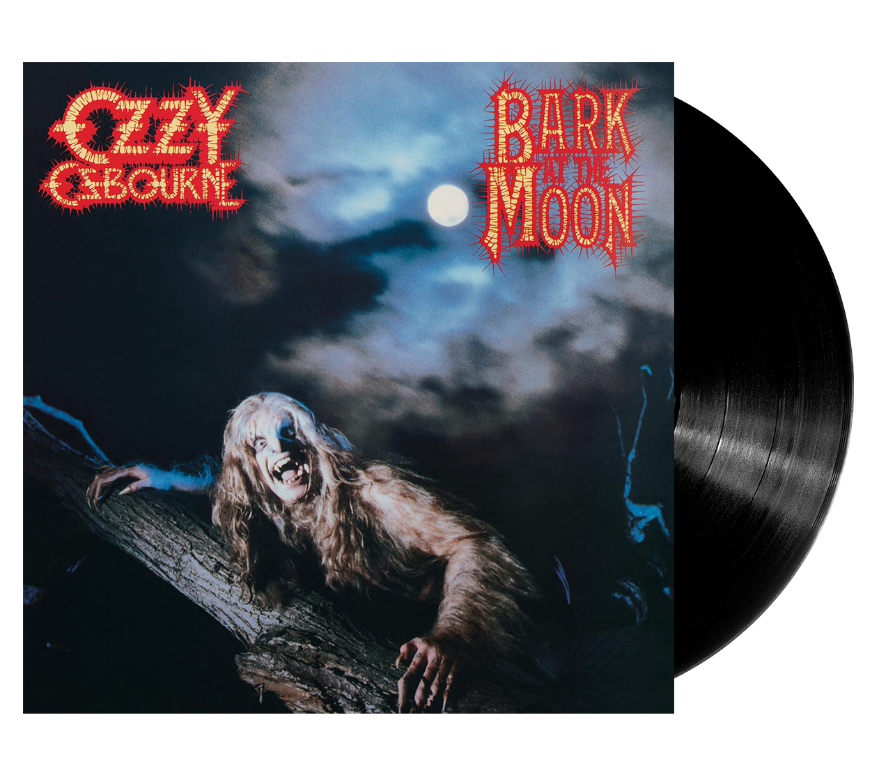Image of Artwork for Ozzy Osbourne's Bark At the Moon (LP)